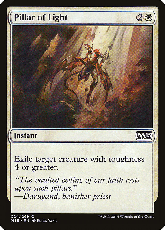 Pillar of Light [Magic 2015] - Magic: The Gathering - Card Brawlers | Quebec | Canada |