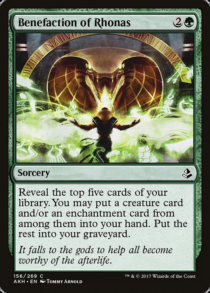 Benefaction of Rhonas [Amonkhet] - Magic: The Gathering - Card Brawlers | Quebec | Canada |