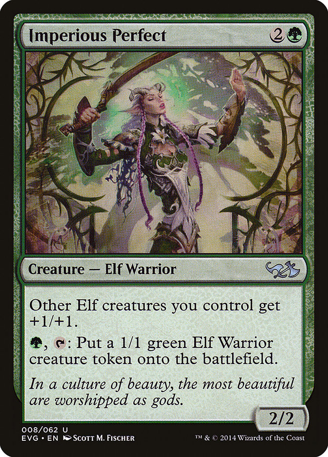 Imperious Perfect (Elves vs. Goblins) [Duel Decks Anthology] - Magic: The Gathering - Card Brawlers | Quebec | Canada |