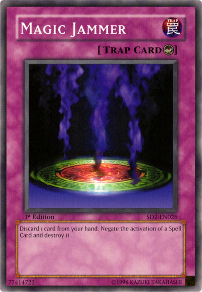 Magic Jammer [SD2-EN026] Common - Yu-Gi-Oh! - Card Brawlers | Quebec | Canada |