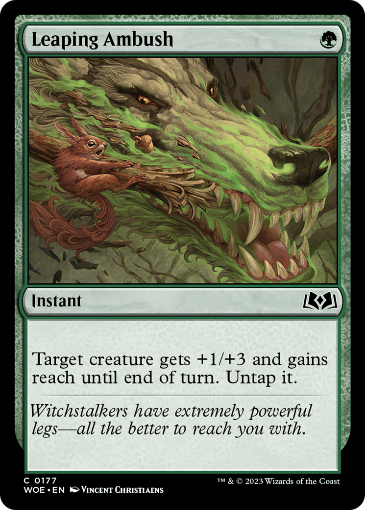 Leaping Ambush [Wilds of Eldraine] - Magic: The Gathering - Card Brawlers | Quebec | Canada |