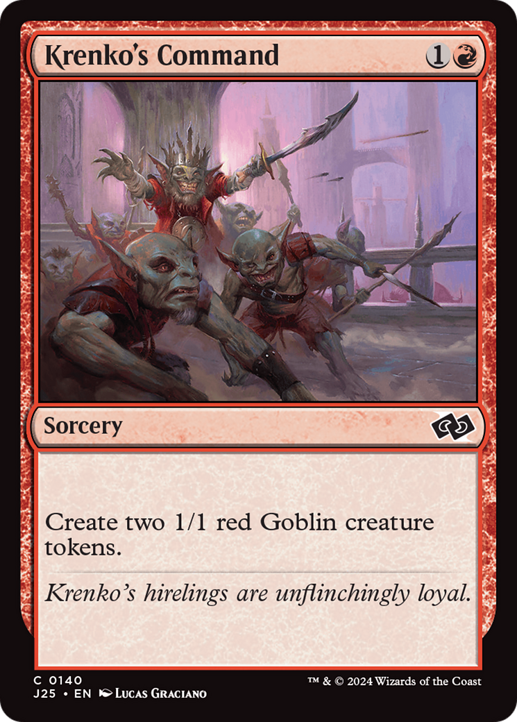 Krenko's Command [Foundations Jumpstart] - Magic: The Gathering - Card Brawlers | Quebec | Canada |