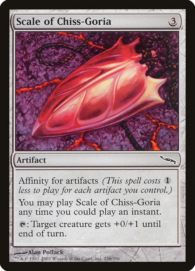 Scale of Chiss-Goria [Mirrodin] - Magic: The Gathering - Card Brawlers | Quebec | Canada |