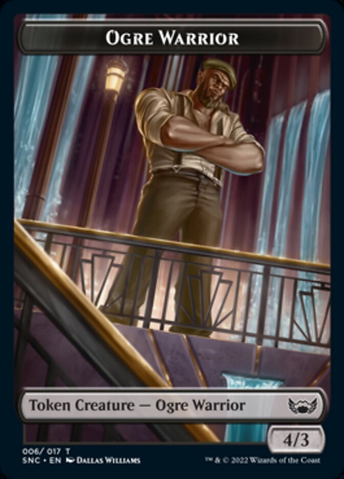Ogre Warrior // Angel Double-Sided Token [Streets of New Capenna Tokens] - Magic: The Gathering - Card Brawlers | Quebec | Canada |