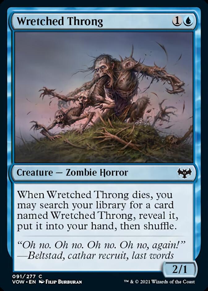 Wretched Throng [Innistrad: Crimson Vow] - Magic: The Gathering - Card Brawlers | Quebec | Canada |