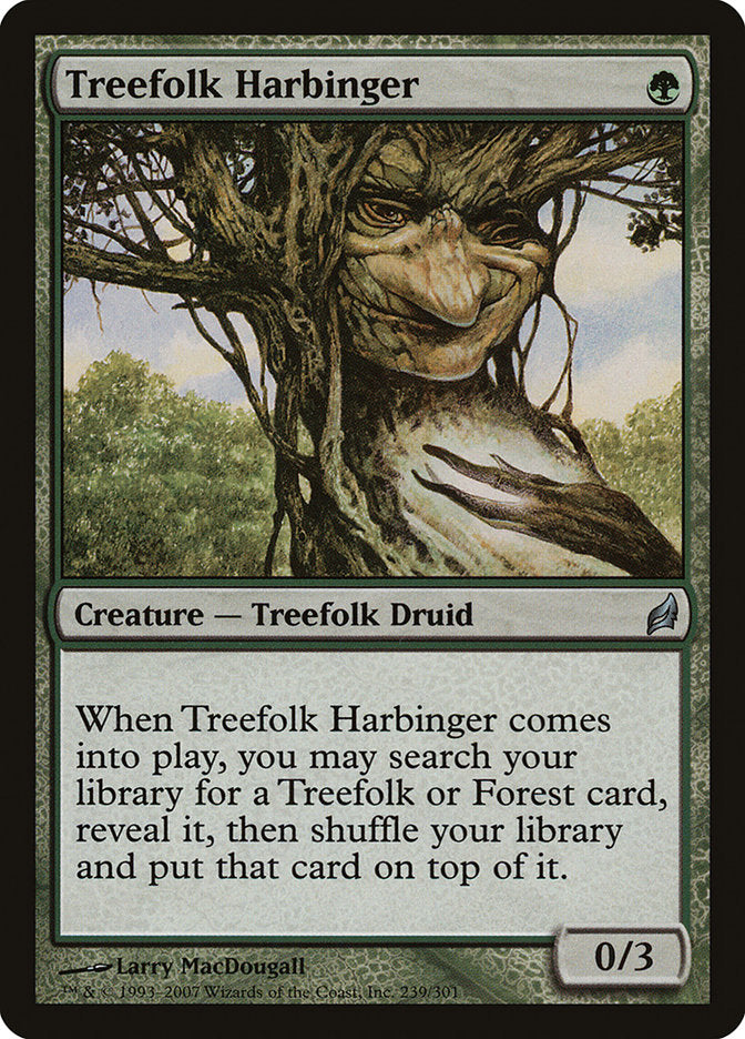 Treefolk Harbinger [Lorwyn] - Magic: The Gathering - Card Brawlers | Quebec | Canada |