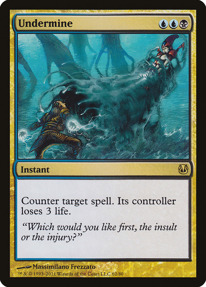 Undermine [Duel Decks: Ajani vs. Nicol Bolas] - Magic: The Gathering - Card Brawlers | Quebec | Canada |