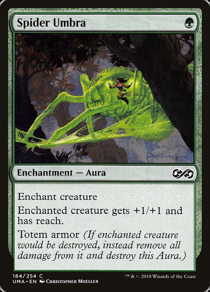 Spider Umbra [Ultimate Masters] - Magic: The Gathering - Card Brawlers | Quebec | Canada |