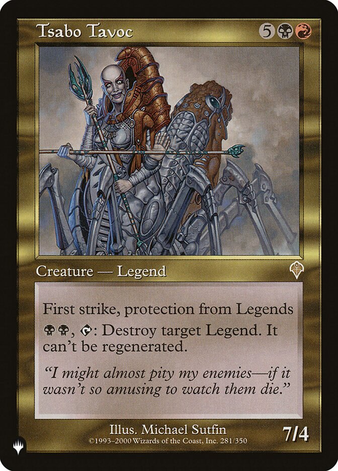 Tsabo Tavoc [The List] - Magic: The Gathering - Card Brawlers | Quebec | Canada |