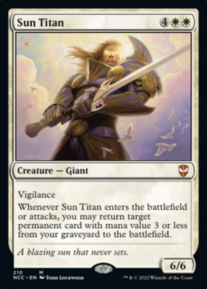 Sun Titan [Streets of New Capenna Commander] - Magic: The Gathering - Card Brawlers | Quebec | Canada |