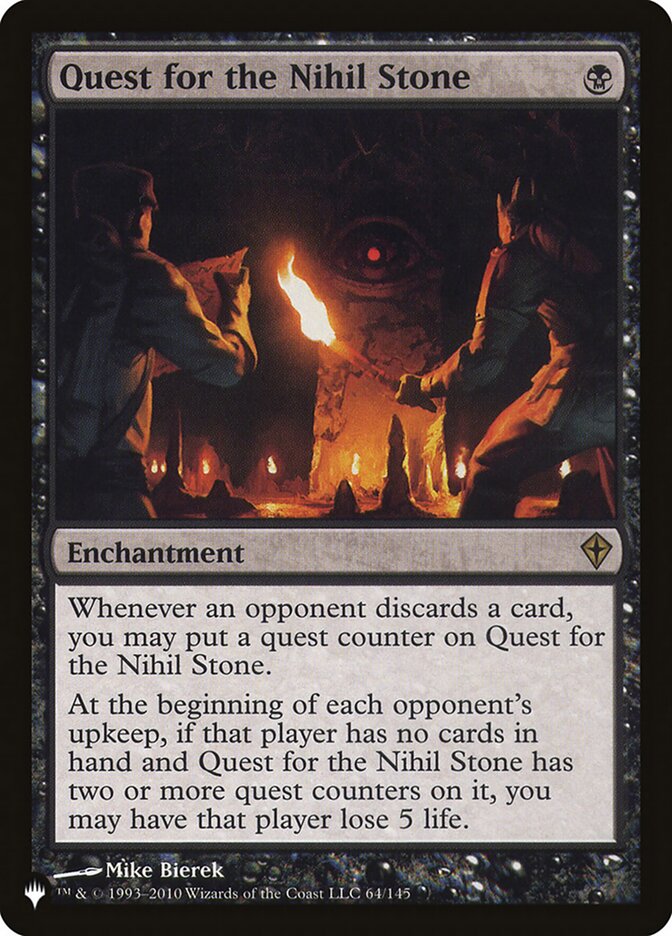 Quest for the Nihil Stone [The List] - Magic: The Gathering - Card Brawlers | Quebec | Canada |
