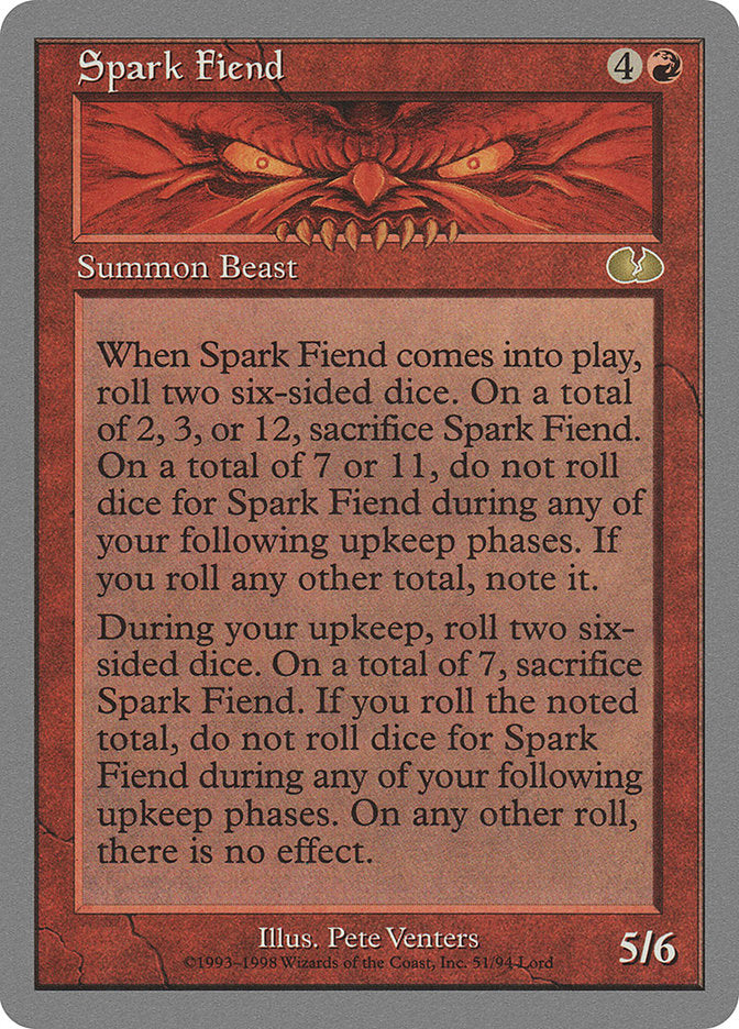 Spark Fiend [Unglued] - Magic: The Gathering - Card Brawlers | Quebec | Canada |