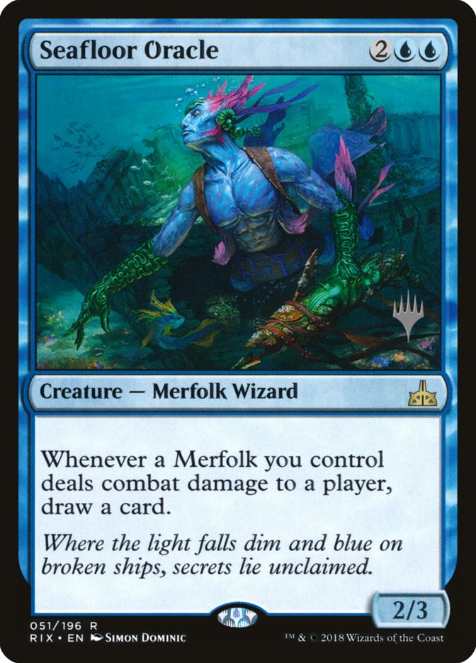 Seafloor Oracle (Promo Pack) [Rivals of Ixalan Promos] - Magic: The Gathering - Card Brawlers | Quebec | Canada |