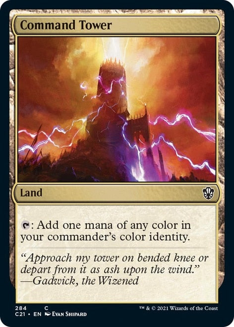Command Tower [Commander 2021] - Magic: The Gathering - Card Brawlers | Quebec | Canada |