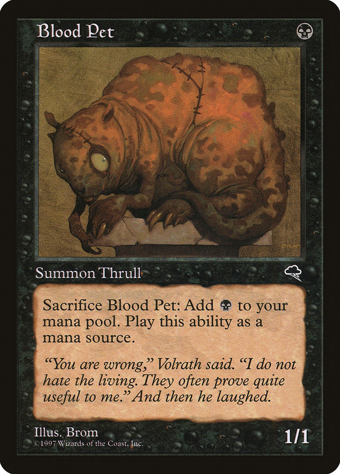 Blood Pet [Tempest] - Magic: The Gathering - Card Brawlers | Quebec | Canada |