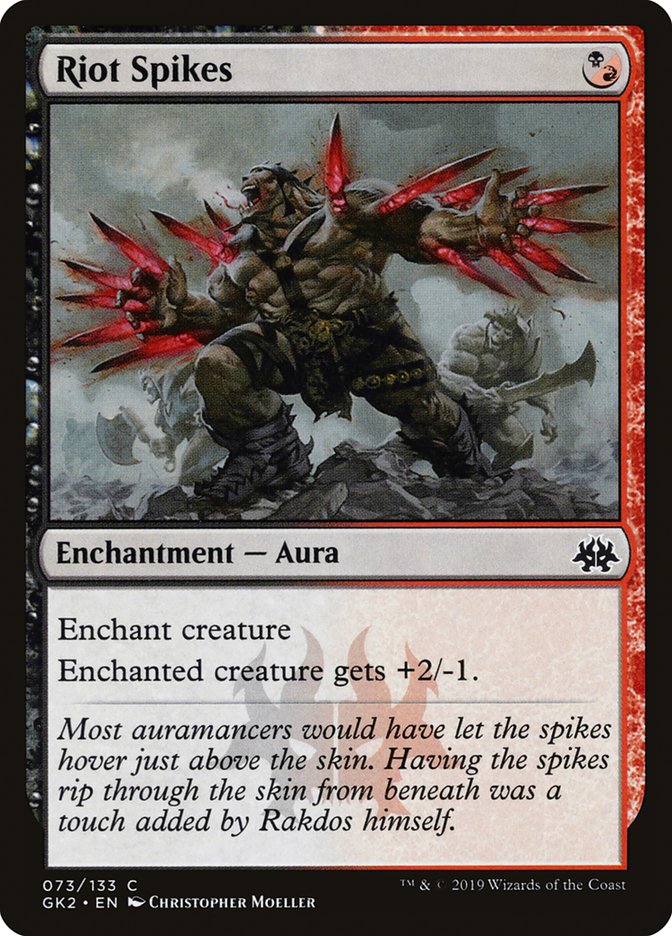 Riot Spikes [Ravnica Allegiance Guild Kit] - Magic: The Gathering - Card Brawlers | Quebec | Canada |