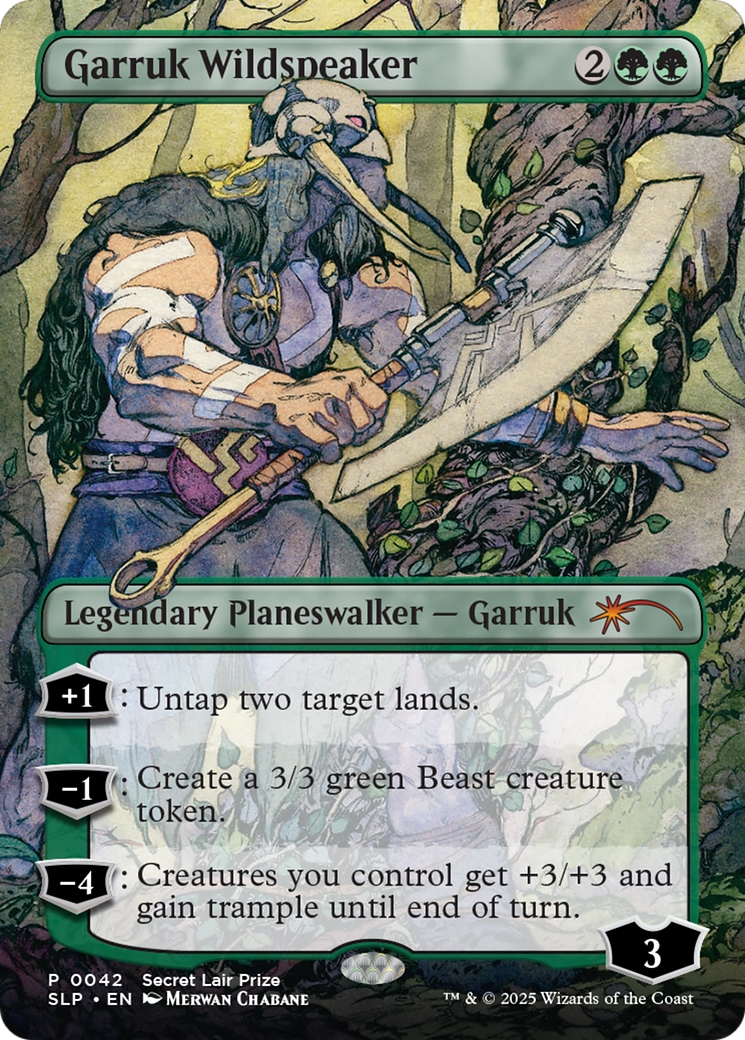 Garruk Wildspeaker [Secret Lair Showdown] - Magic: The Gathering - Card Brawlers | Quebec | Canada |