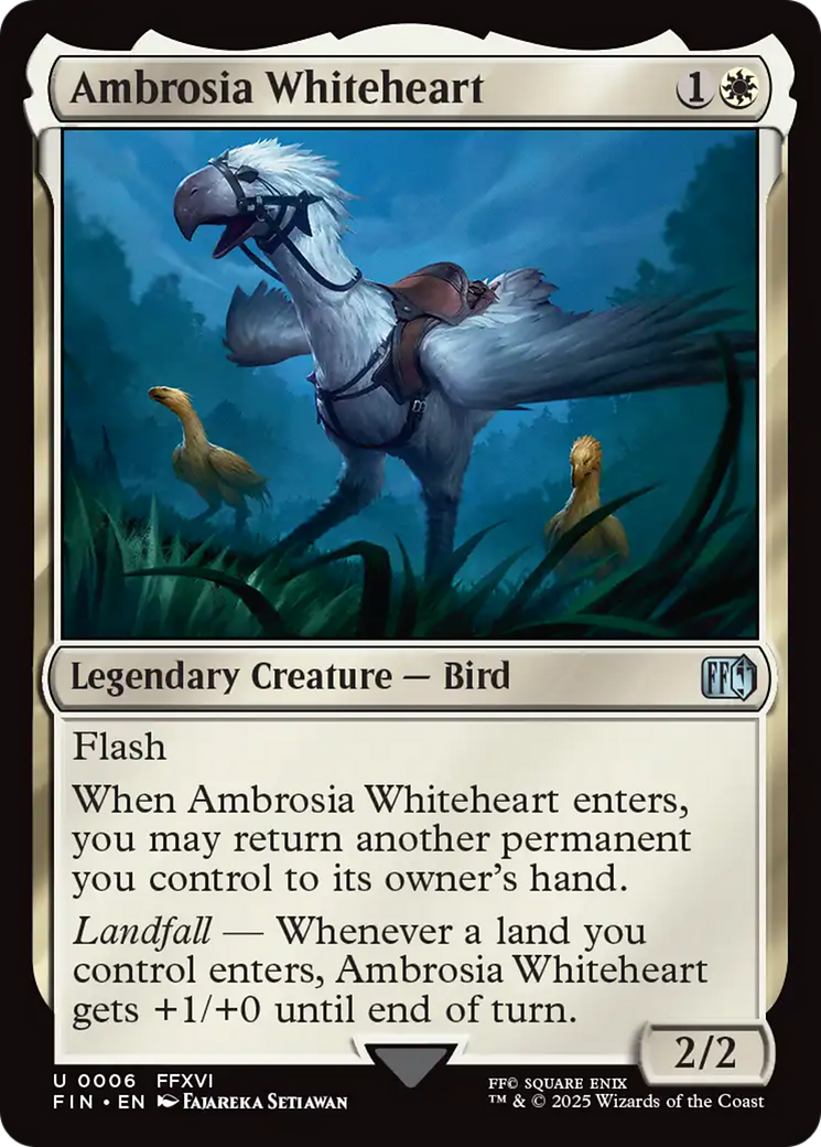 Ambrosia Whiteheart [FINAL FANTASY] - Magic: The Gathering - Card Brawlers | Quebec | Canada |