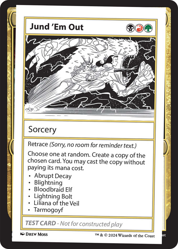 Jund 'Em Out [Mystery Booster 2 Playtest Cards] - Magic: The Gathering - Card Brawlers | Quebec | Canada |