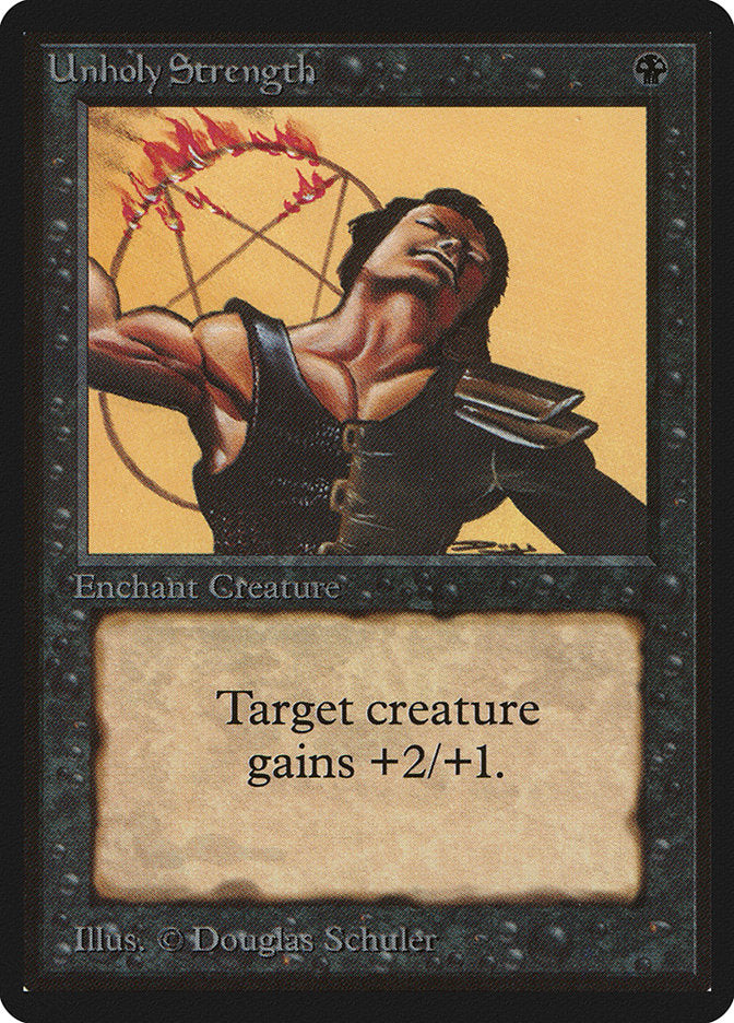 Unholy Strength [Beta Edition] - Magic: The Gathering - Card Brawlers | Quebec | Canada |
