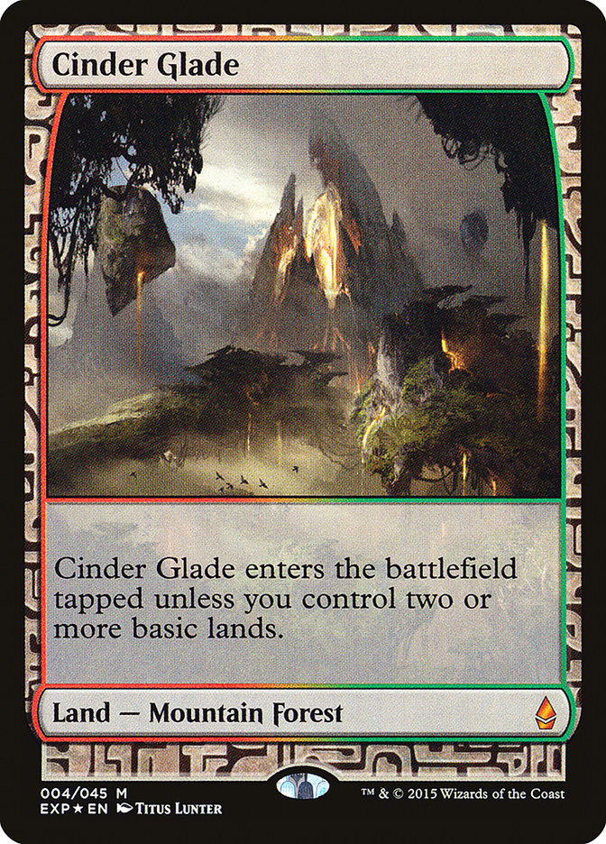 Cinder Glade [Zendikar Expeditions] - Magic: The Gathering - Card Brawlers | Quebec | Canada |