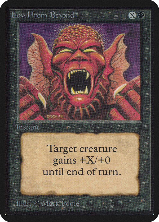 Howl from Beyond [Alpha Edition] - Magic: The Gathering - Card Brawlers | Quebec | Canada |