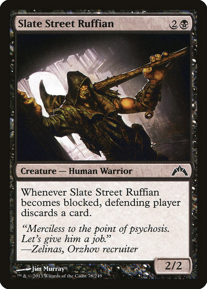 Slate Street Ruffian [Gatecrash] - Magic: The Gathering - Card Brawlers | Quebec | Canada |