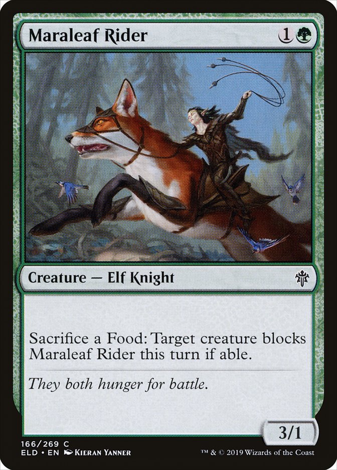 Maraleaf Rider [Throne of Eldraine] - Magic: The Gathering - Card Brawlers | Quebec | Canada |