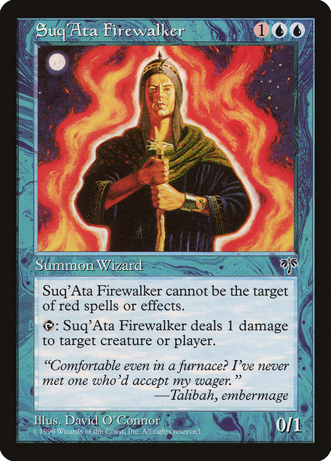 Suq'Ata Firewalker [Mirage] - Magic: The Gathering - Card Brawlers | Quebec | Canada |