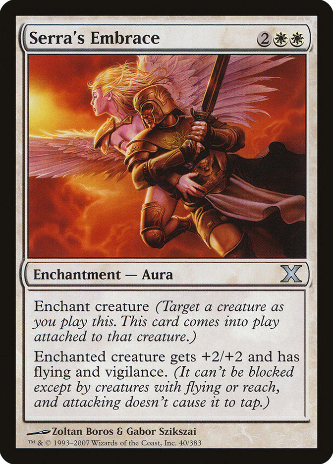 Serra's Embrace [Tenth Edition] - Magic: The Gathering - Card Brawlers | Quebec | Canada |