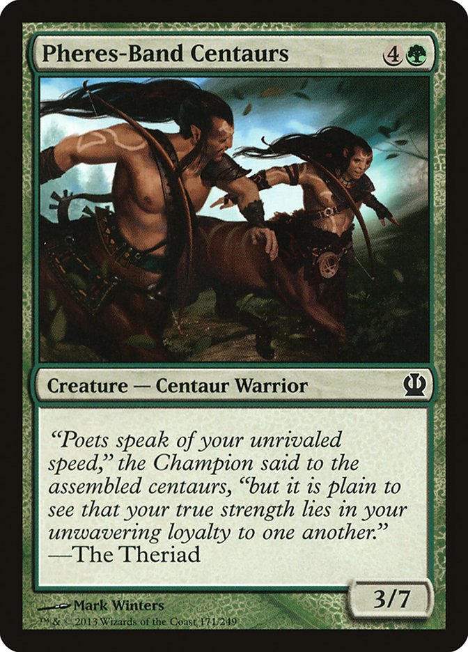 Pheres-Band Centaurs [Theros] - Magic: The Gathering - Card Brawlers | Quebec | Canada |