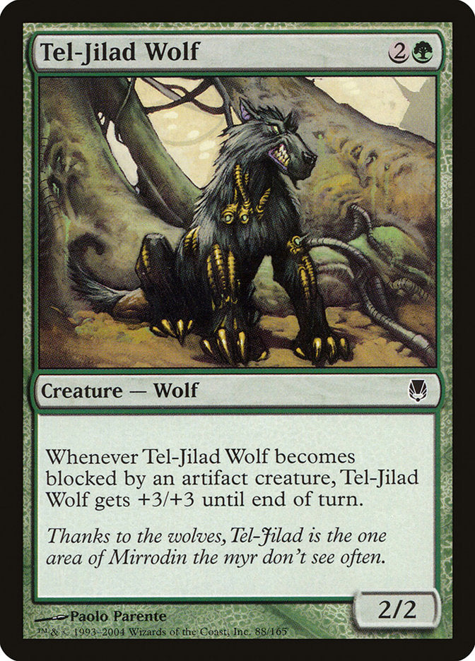 Tel-Jilad Wolf [Darksteel] - Magic: The Gathering - Card Brawlers | Quebec | Canada |