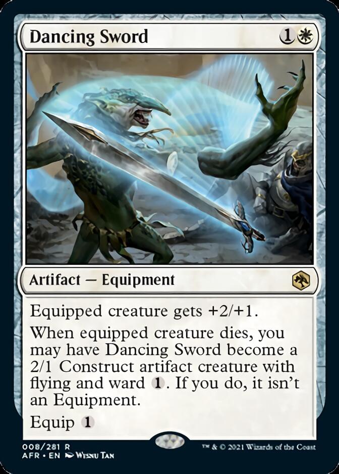 Dancing Sword [Dungeons & Dragons: Adventures in the Forgotten Realms] - Magic: The Gathering - Card Brawlers | Quebec | Canada |