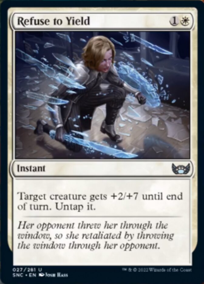 Refuse to Yield [Streets of New Capenna] - Magic: The Gathering - Card Brawlers | Quebec | Canada |