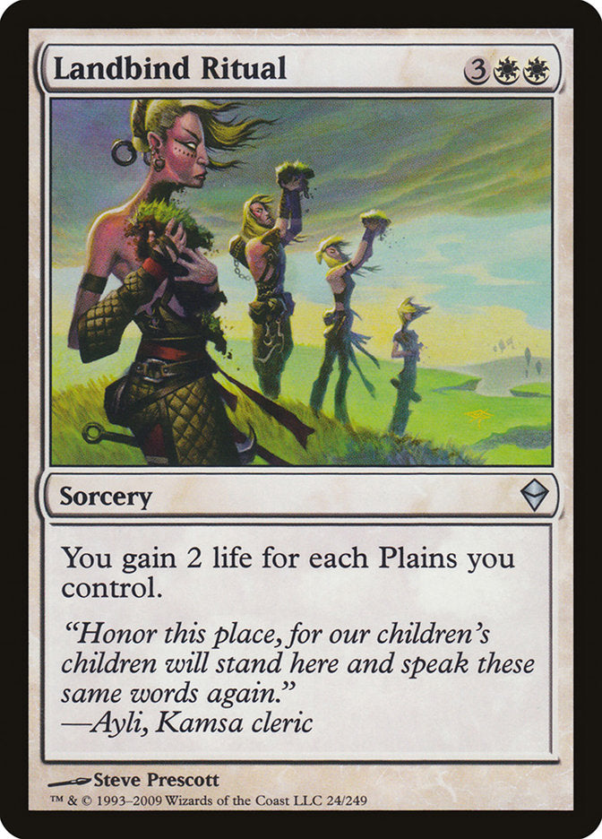 Landbind Ritual [Zendikar] - Magic: The Gathering - Card Brawlers | Quebec | Canada |