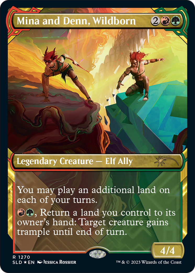 Mina and Denn, Wildborn (Halo Foil) [Secret Lair Drop Series] - Magic: The Gathering - Card Brawlers | Quebec | Canada |