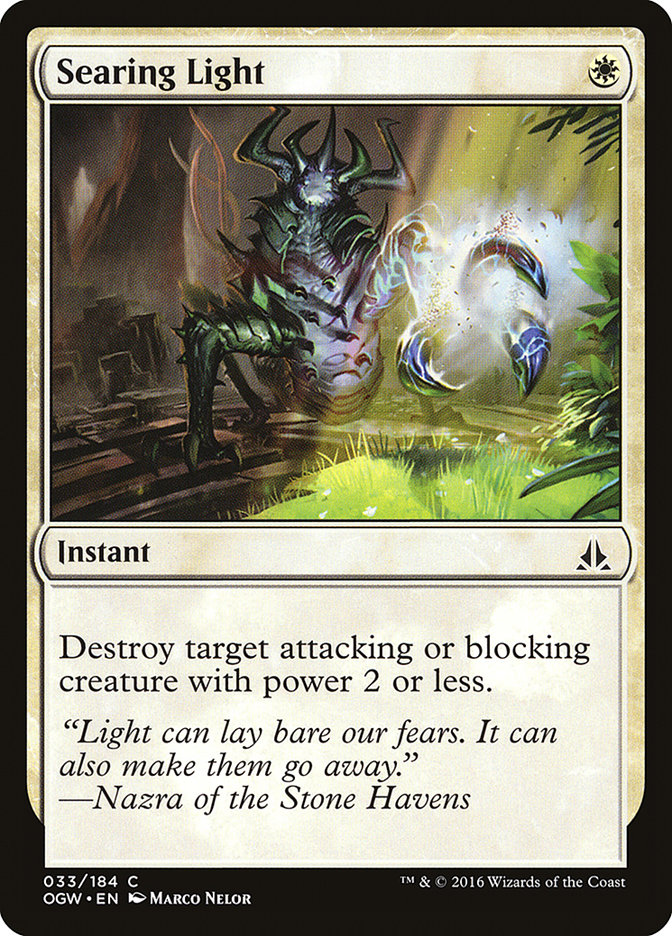 Searing Light [Oath of the Gatewatch] - Magic: The Gathering - Card Brawlers | Quebec | Canada |