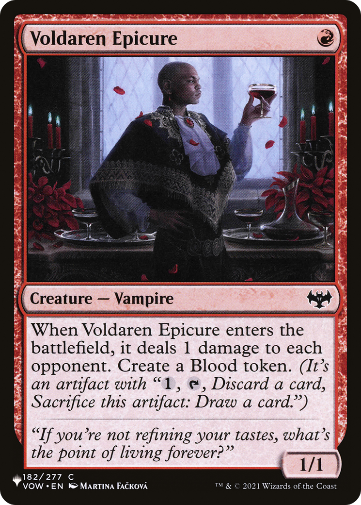 Voldaren Epicure [The List] - Magic: The Gathering - Card Brawlers | Quebec | Canada |