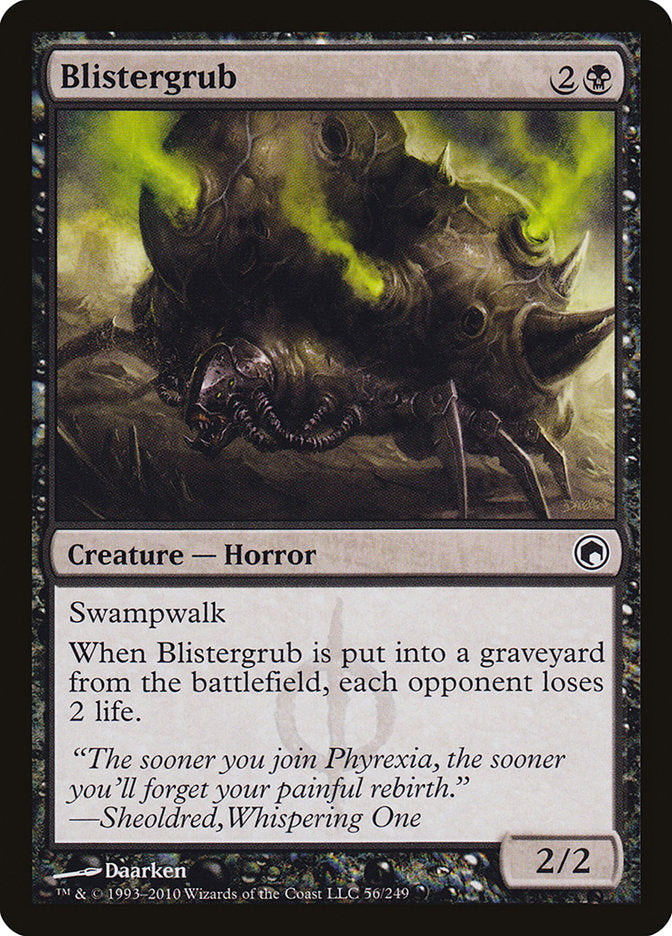 Blistergrub [Scars of Mirrodin] - Magic: The Gathering - Card Brawlers | Quebec | Canada |