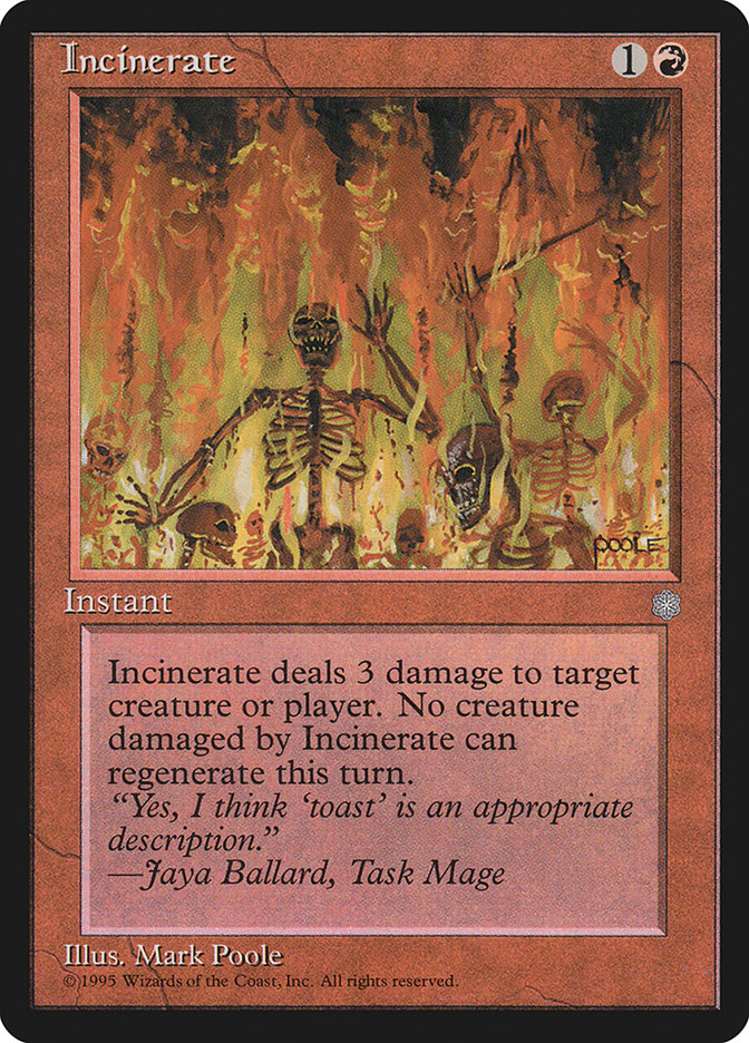 Incinerate [Ice Age] - Magic: The Gathering - Card Brawlers | Quebec | Canada |