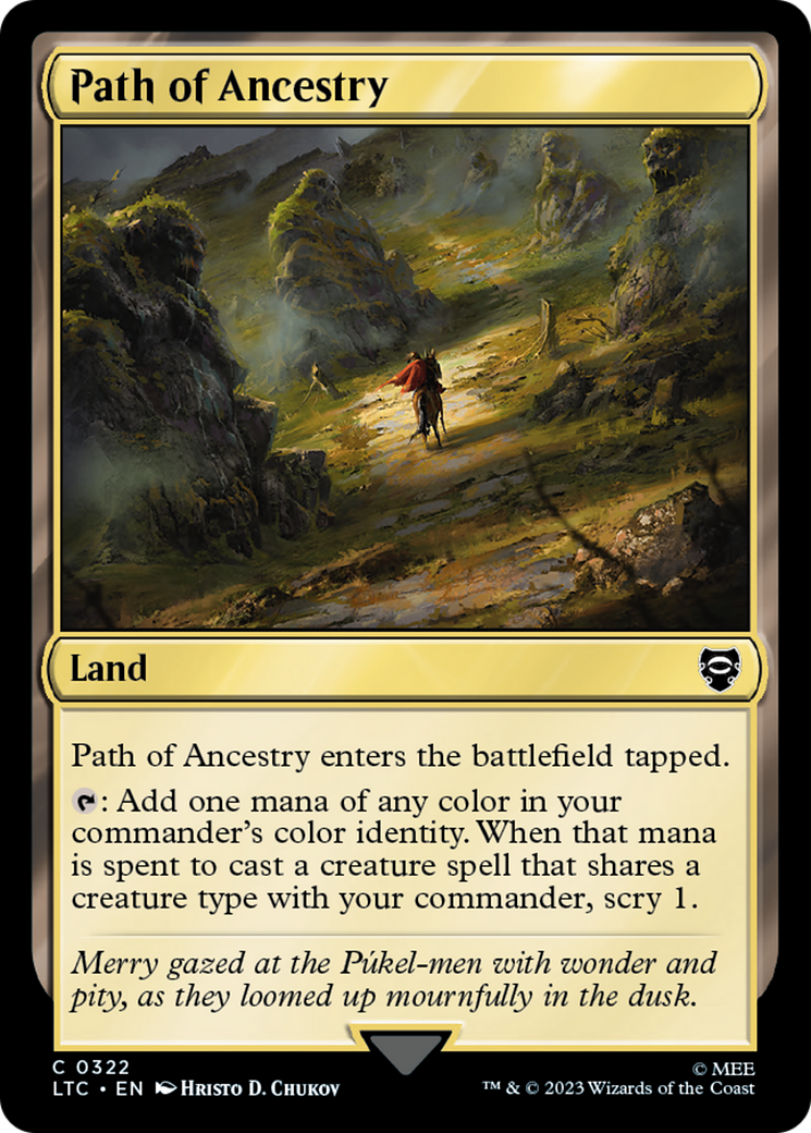 Path of Ancestry [The Lord of the Rings: Tales of Middle-Earth Commander] - Magic: The Gathering - Card Brawlers | Quebec | Canada |