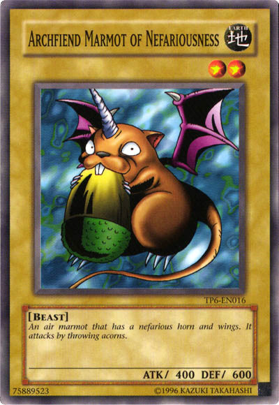Archfiend Marmot of Nefariousness [TP6-EN016] Common - Yu-Gi-Oh! - Card Brawlers | Quebec | Canada |