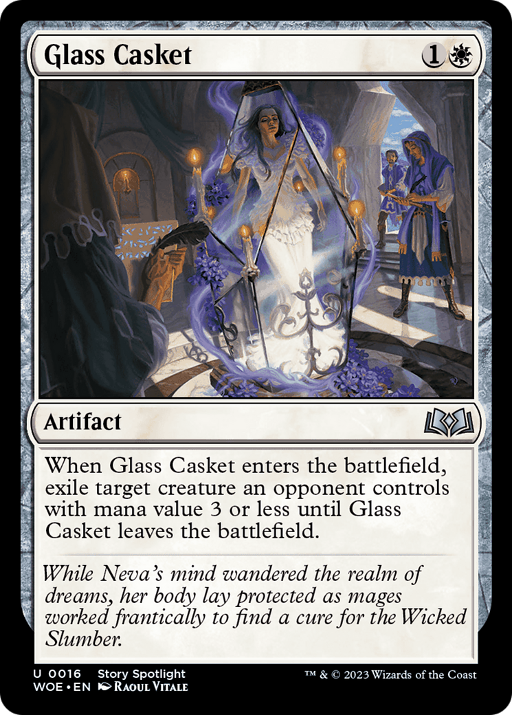 Glass Casket [Wilds of Eldraine] - Magic: The Gathering - Card Brawlers | Quebec | Canada |