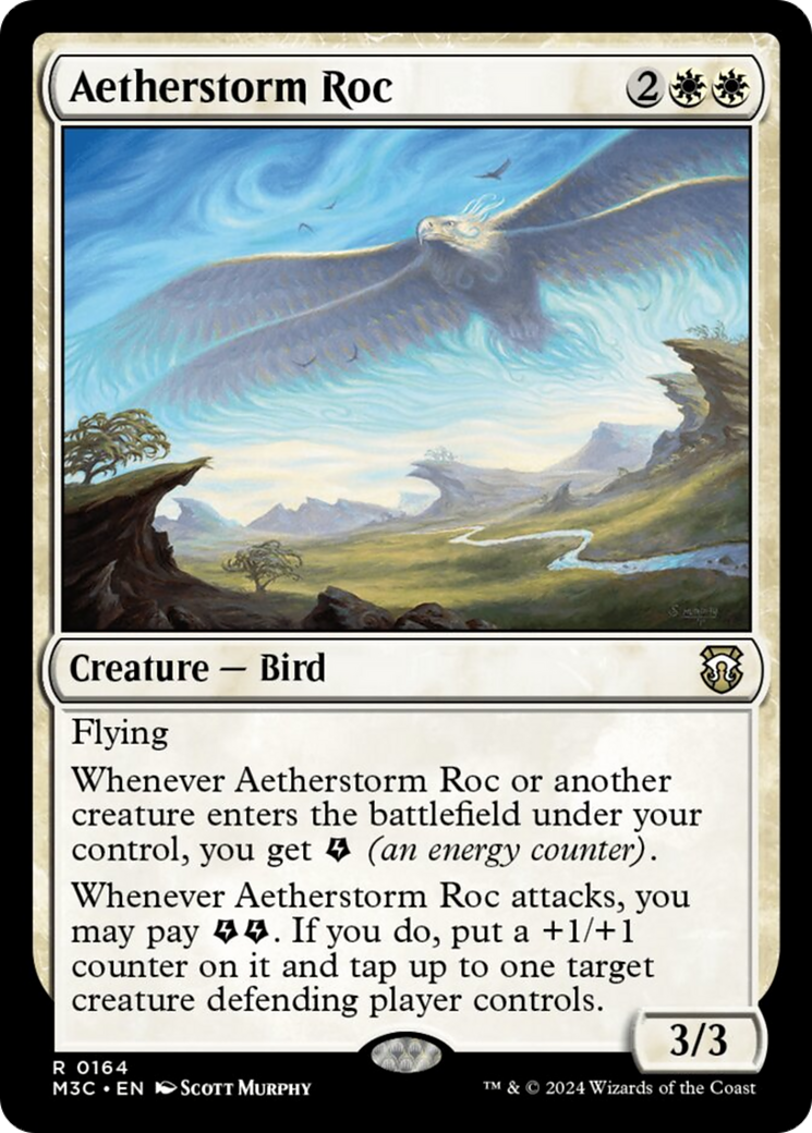 Aetherstorm Roc (Ripple Foil) [Modern Horizons 3 Commander] - Magic: The Gathering - Card Brawlers | Quebec | Canada |