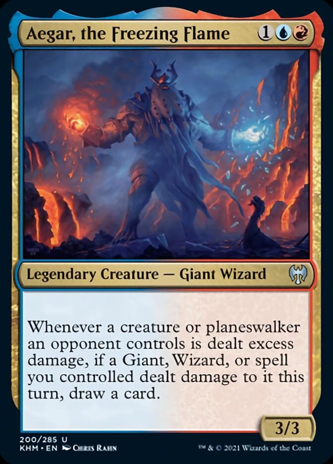 Aegar, the Freezing Flame [Kaldheim] - Magic: The Gathering - Card Brawlers | Quebec | Canada |