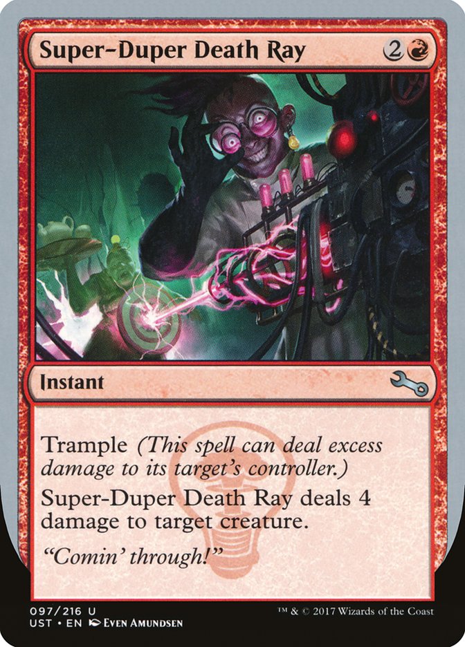 Super-Duper Death Ray [Unstable] - Magic: The Gathering - Card Brawlers | Quebec | Canada |