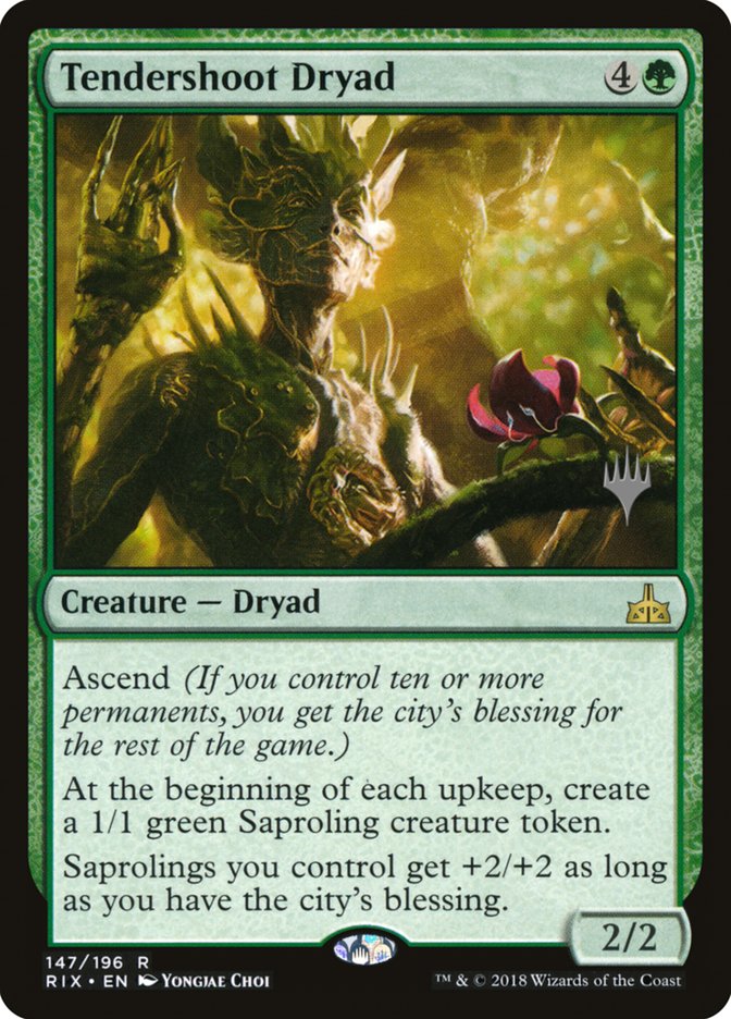 Tendershoot Dryad (Promo Pack) [Rivals of Ixalan Promos] - Magic: The Gathering - Card Brawlers | Quebec | Canada |