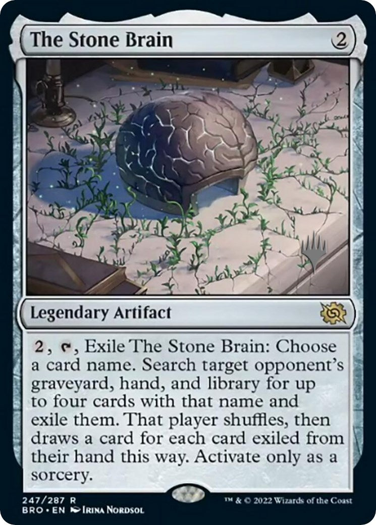 The Stone Brain (Promo Pack) [The Brothers' War Promos] - Magic: The Gathering - Card Brawlers | Quebec | Canada |