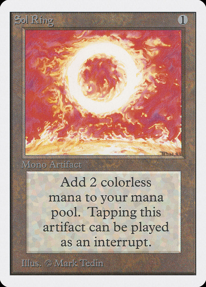 Sol Ring [Unlimited Edition] - Magic: The Gathering - Card Brawlers | Quebec | Canada |