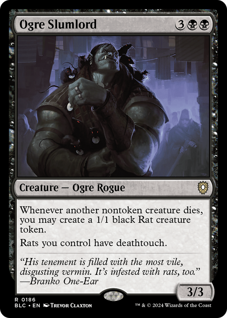 Ogre Slumlord [Bloomburrow Commander] - Magic: The Gathering - Card Brawlers | Quebec | Canada |